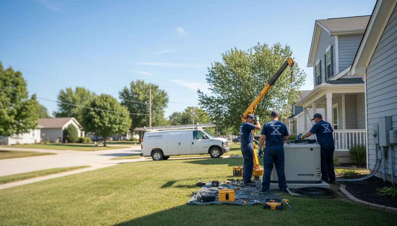 Generator Installation in Choctaw, OK near me